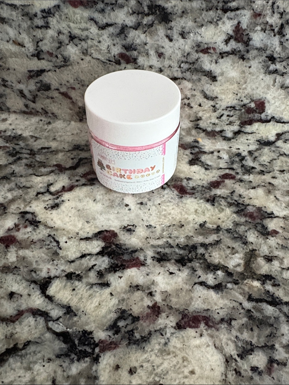 Aminnah Birthday Cake Lip Scrub
